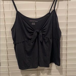 American Eagle Tie Front Tank